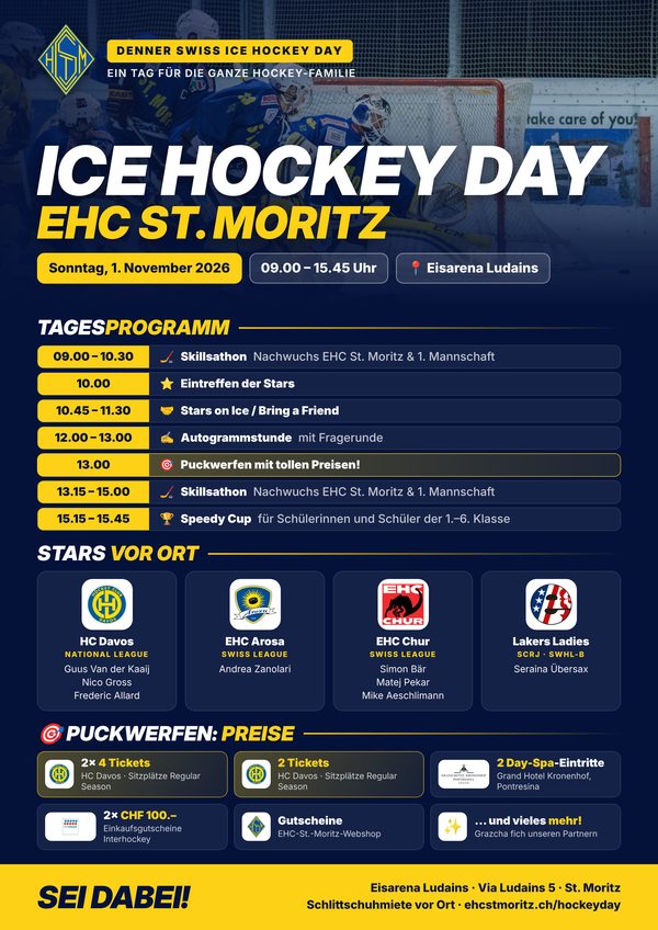 Plakat Swiss Ice Hockey Day